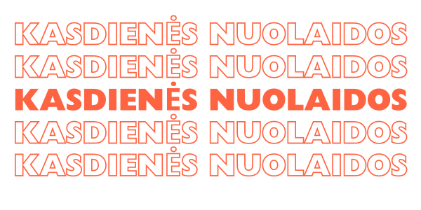 Kasdienes nuolaidos