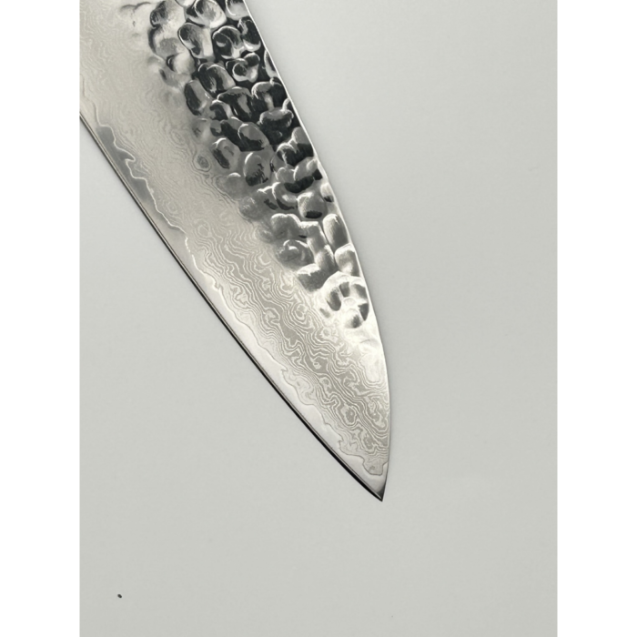 Sakai Takayuki VG10 33 Layer Damascus Gyuto 240mm japoniškas peilis su aštuonkampe dekoruoto ąžuolo rankena - Image 6