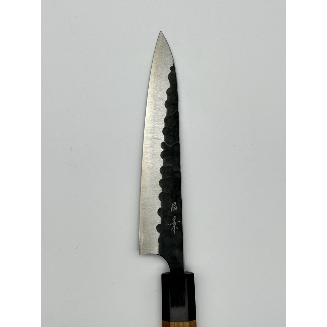 Masakage Koishi Aogami Super Kuro-uchi Petty 150mm japoniškas peilis su aštuonkampe vyšnios rankena - Image 2